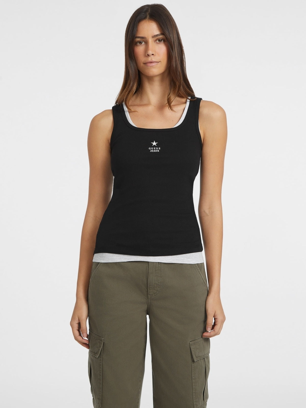 GUESS JEANS WYP KAH en color NEGRO  (2)