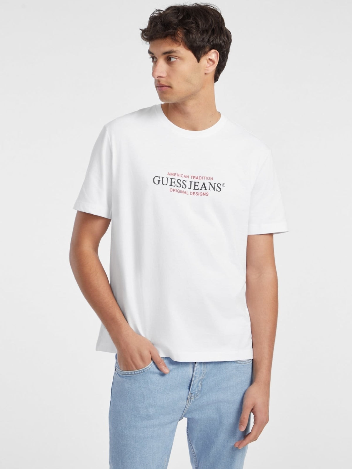 GUESS JEANS MYI KFQ en color BLANCO  (1)