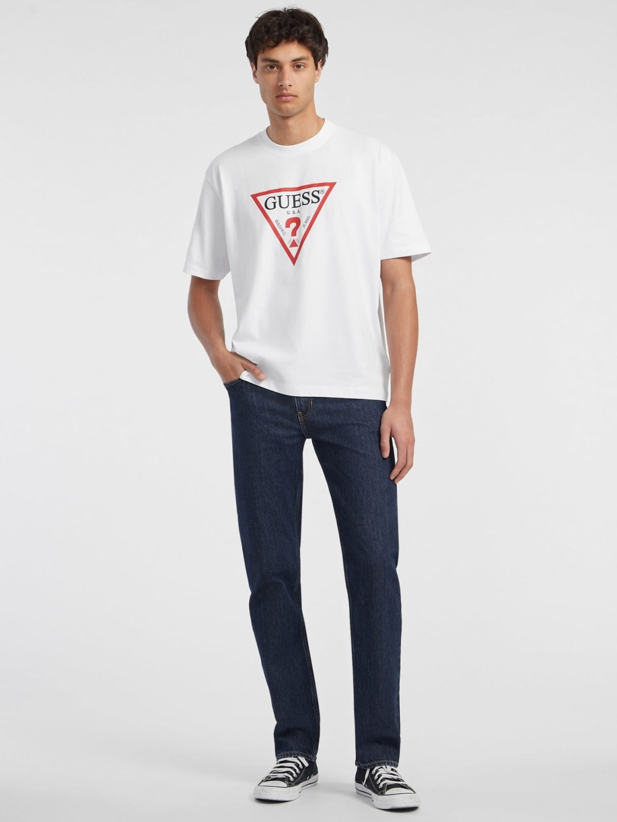 GUESS JEANS MYI KFQ en color BLANCO  (3)