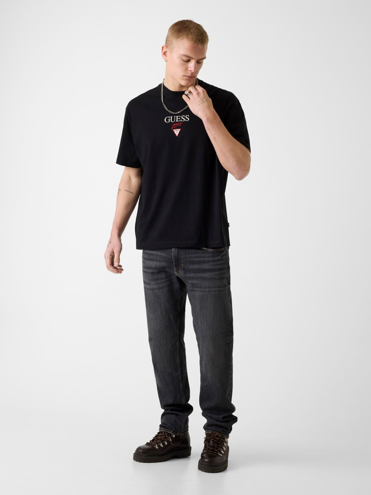 GUESS JEANS MRI KHM en color NEGRO  (2)