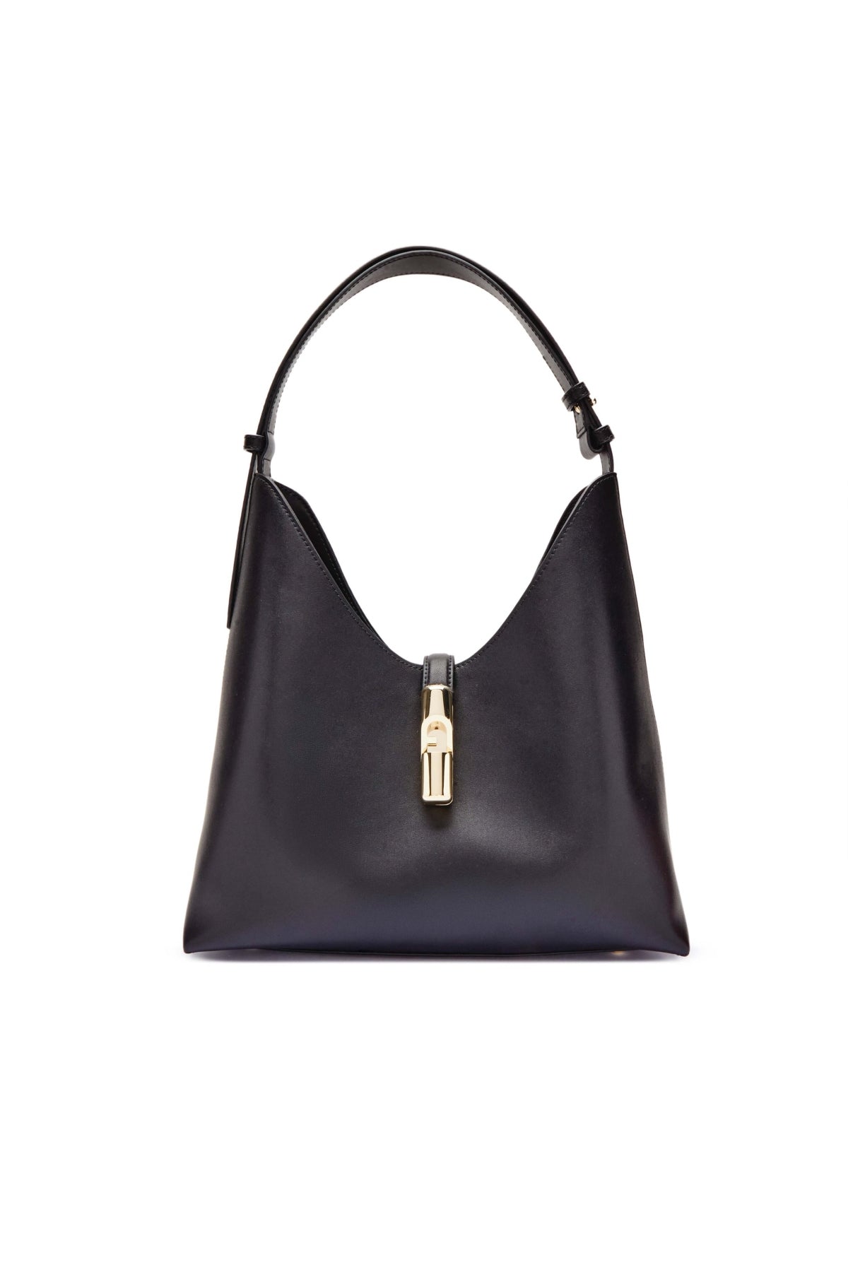 FURLA GOCCIA M HOBO en color NEGRO  (2)