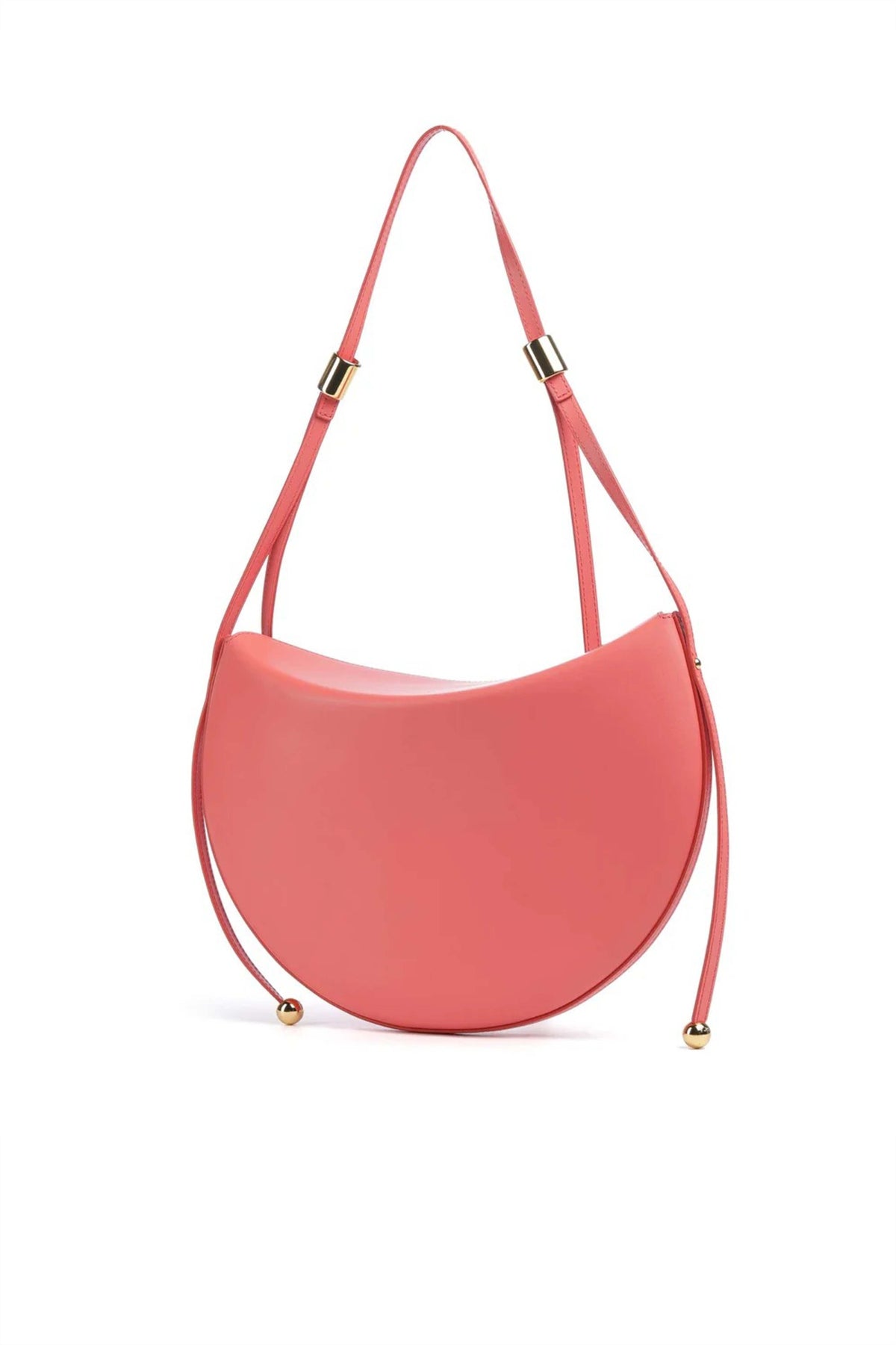 FURLA MOONSTONE M SHOULDER en color NARANJA  (2)