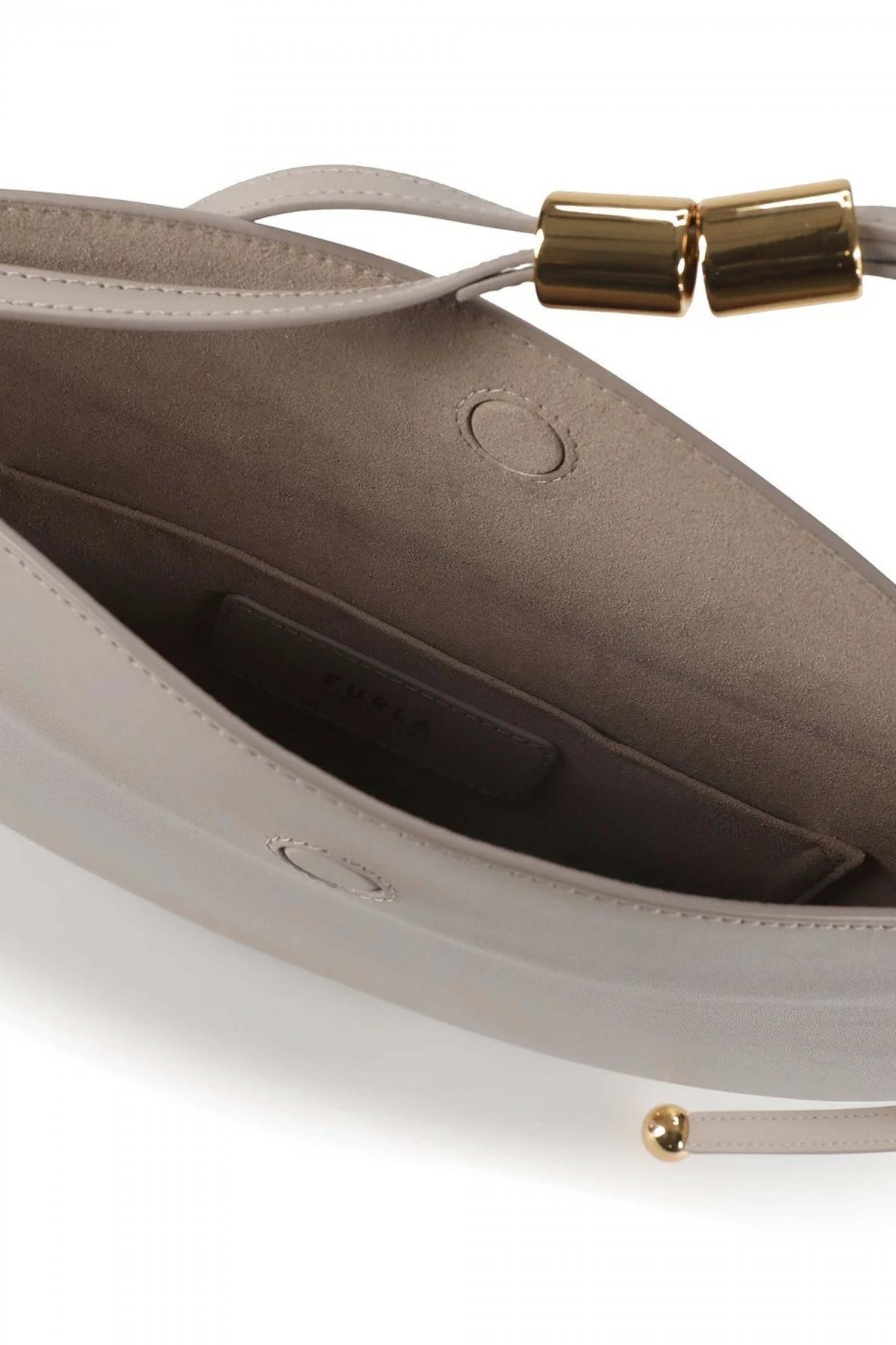 FURLA MOONSTONE M SHOULDER en color BEIS  (5)