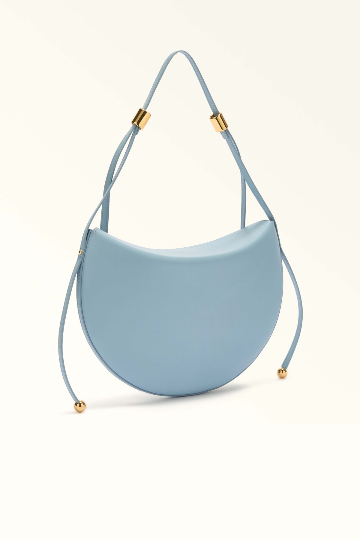 FURLA MOONSTONE M SHOULDER en color AZUL  (1)