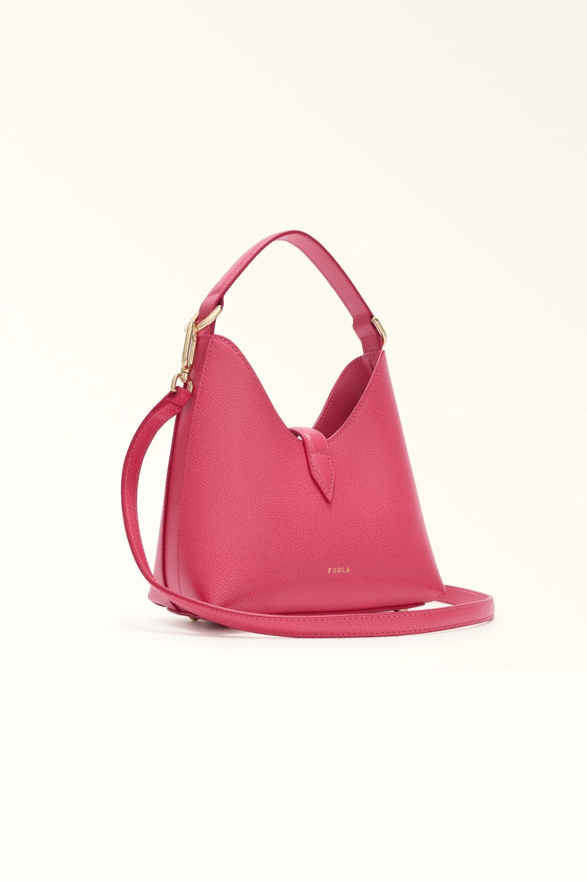FURLA IRADE MINI HOB en color ROSA  (2)