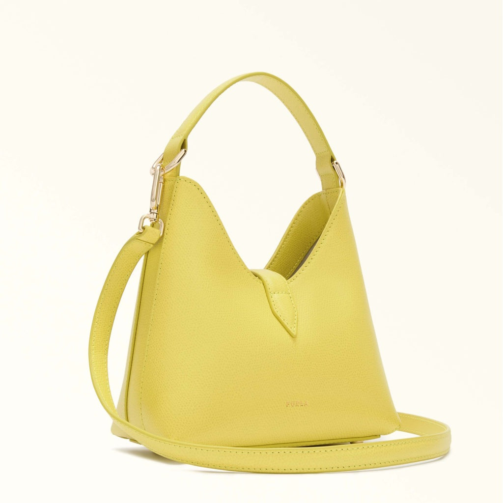 FURLA IRADE MINI HOB en color AMARILLO  (5)