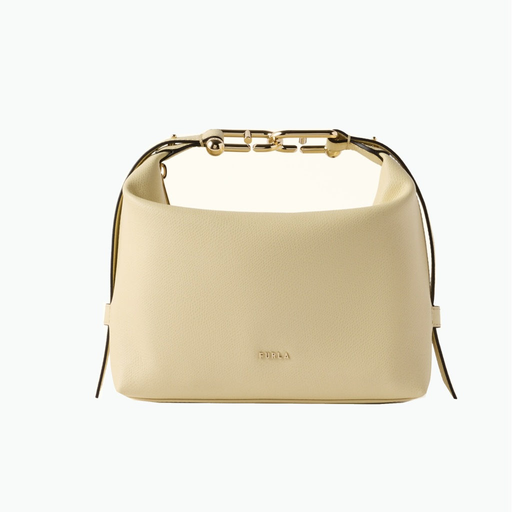 FURLA WE A FURLA TONIE MINI HOBO en color NUDE  (4)