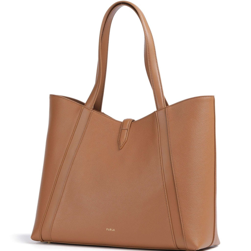 FURLA WB BX GOCCIA L TOTE en color MARRON CLARO  (5)