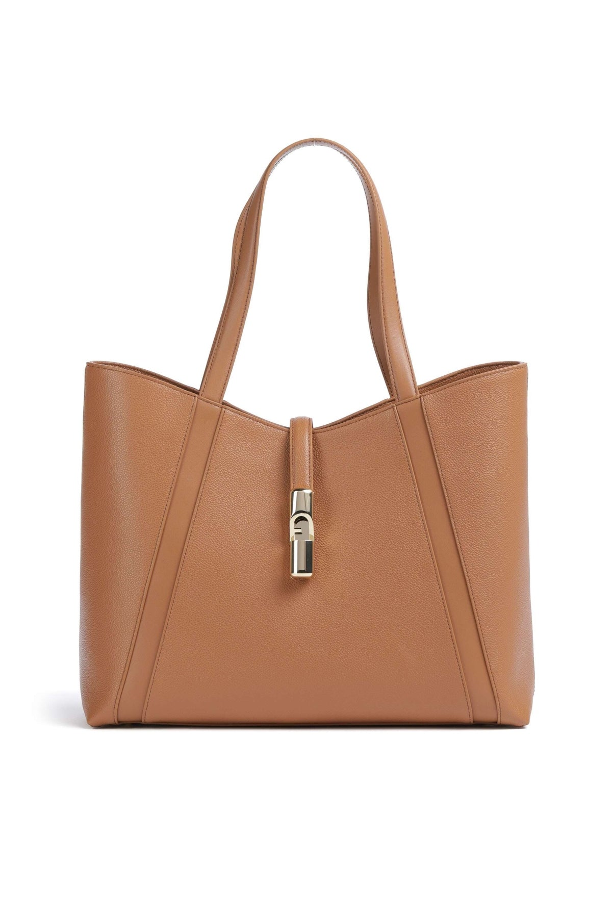 FURLA WB BX GOCCIA L TOTE en color MARRON CLARO  (1)