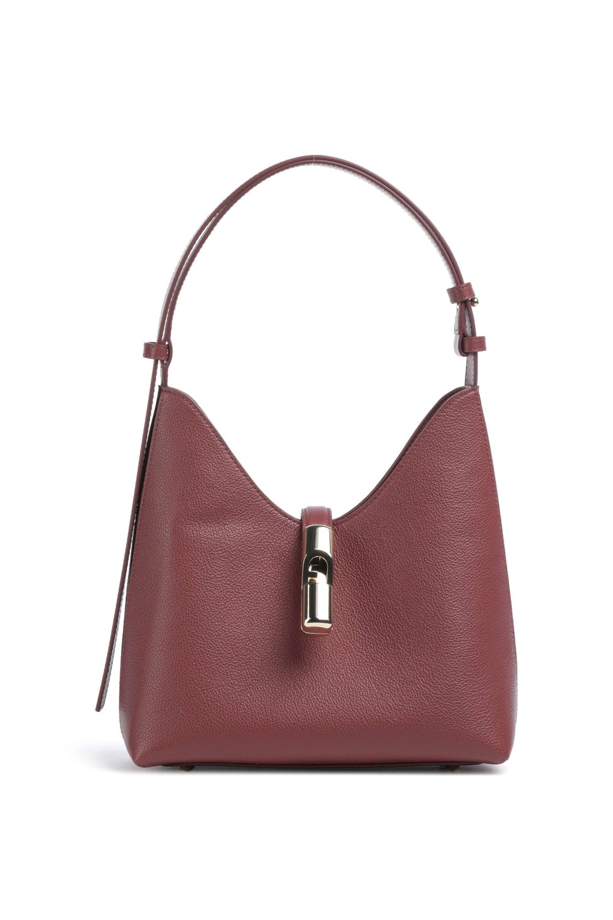 FURLA WB BX GOCCIA S HOBO en color BURDEOS  (1)