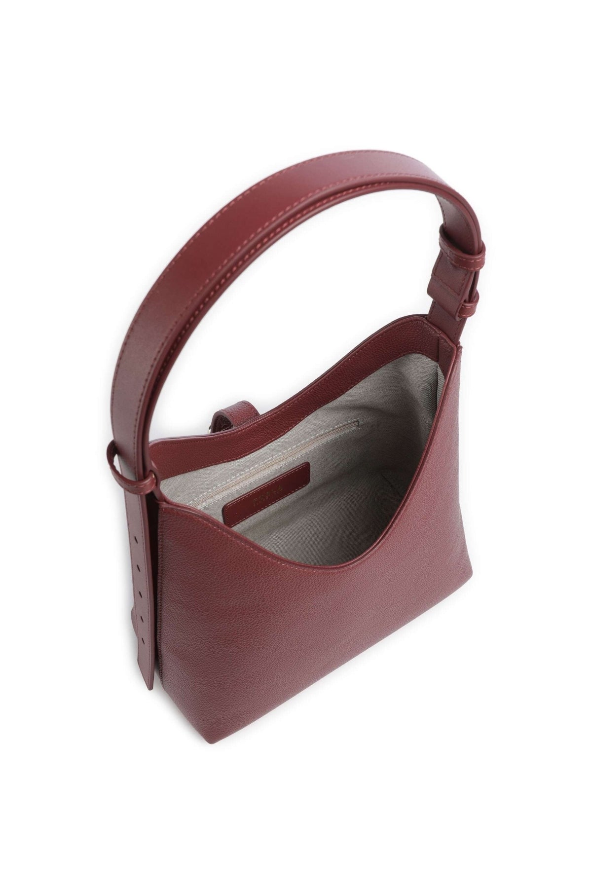 FURLA WB BX GOCCIA S HOBO en color BURDEOS  (3)