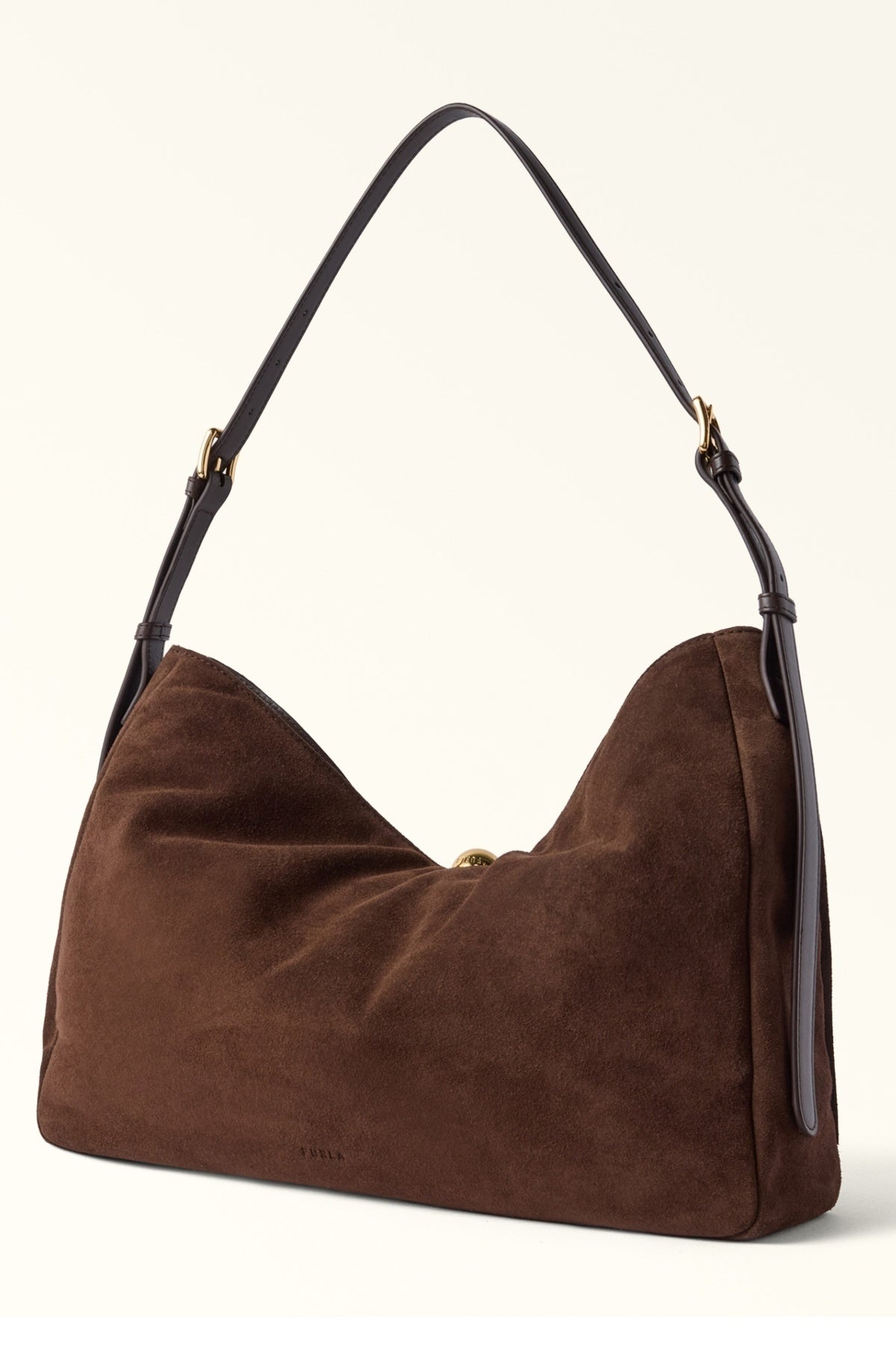 FURLA WB BX SFERA SOFT L SHOULDE en color MARRON  (2)