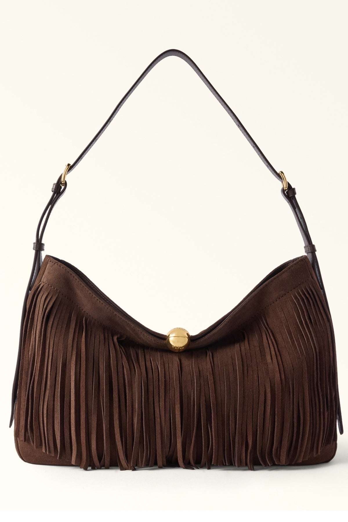 FURLA WB BX SFERA SOFT L SHOULDE en color MARRON  (5)