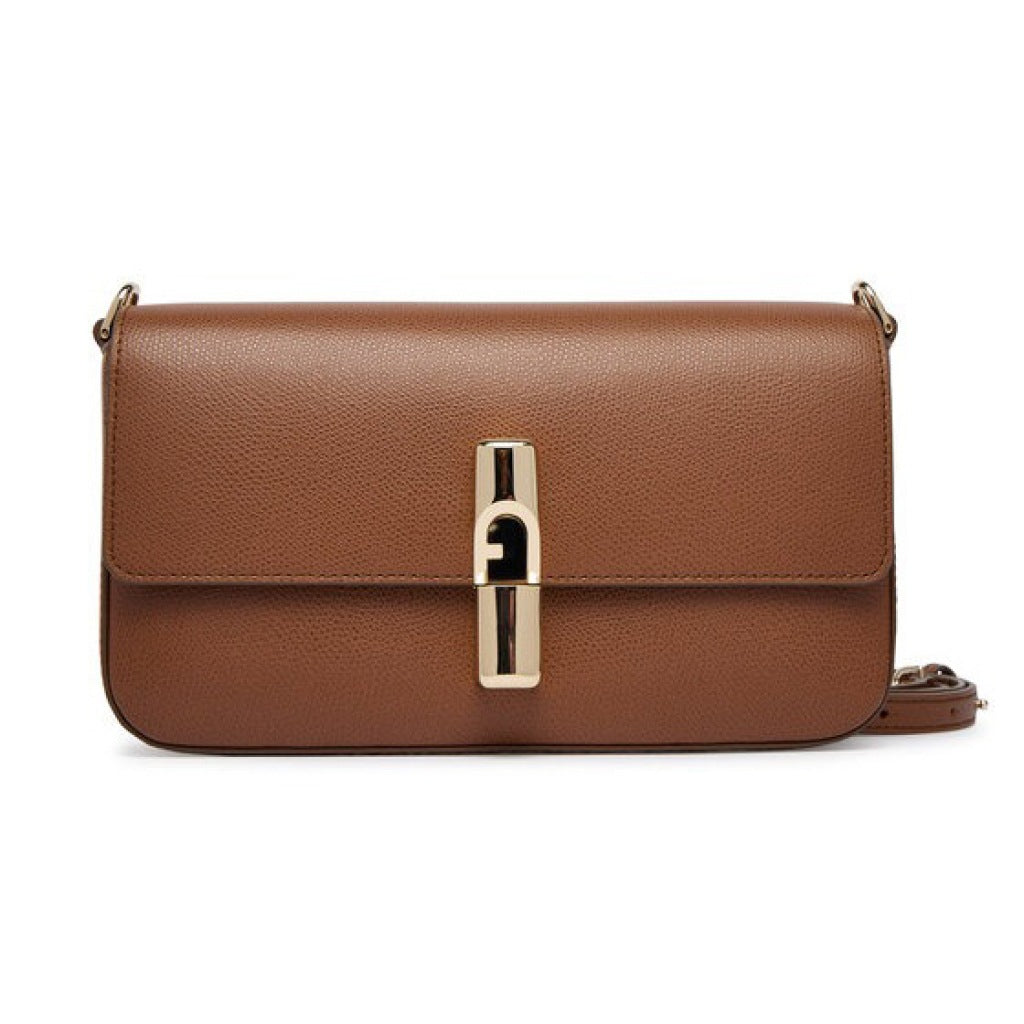 FURLA WB ARE IRIDE S CROSSBODY en color MARRON  (4)
