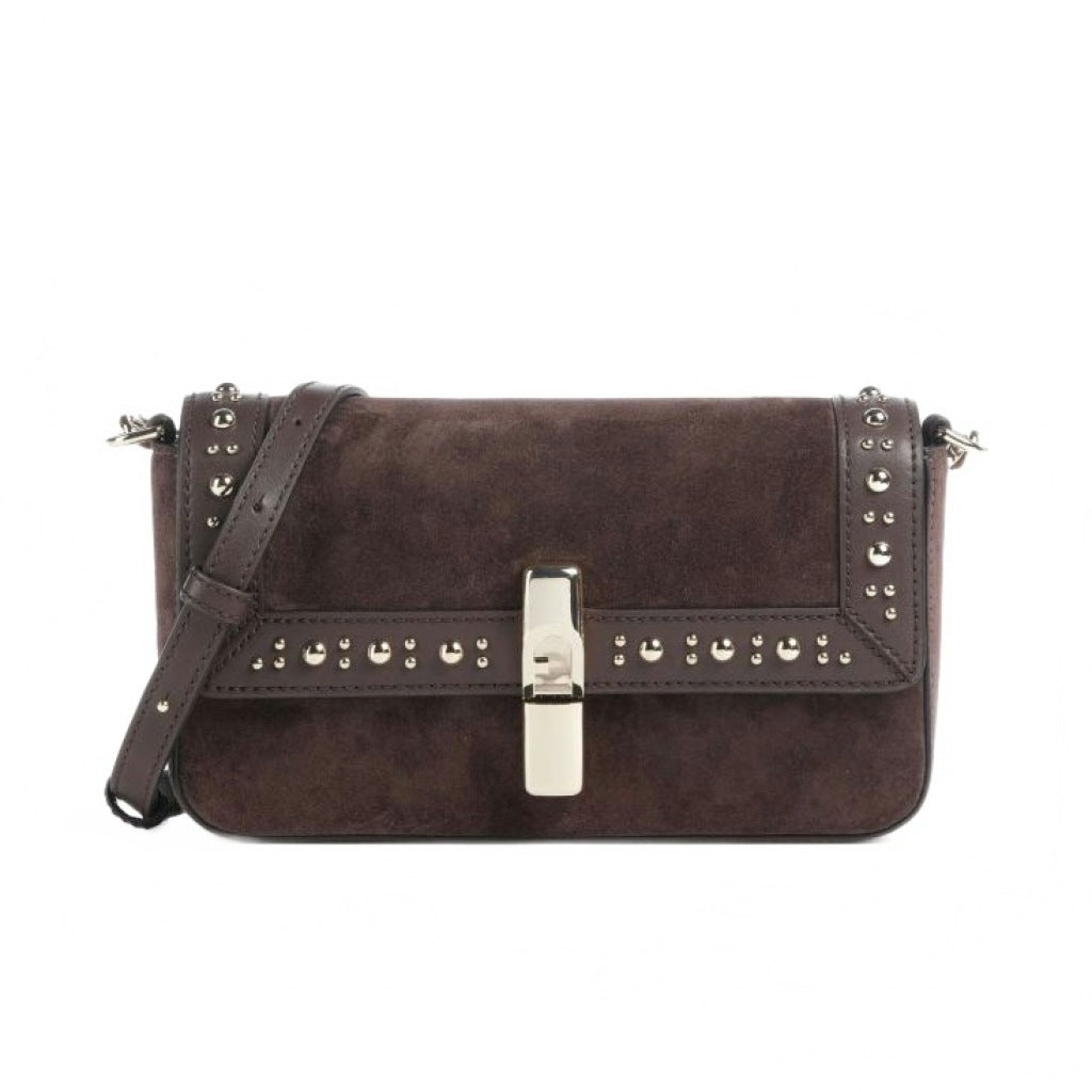 FURLA WB BX RIDE S CROSSBODY en color MARRON  (4)
