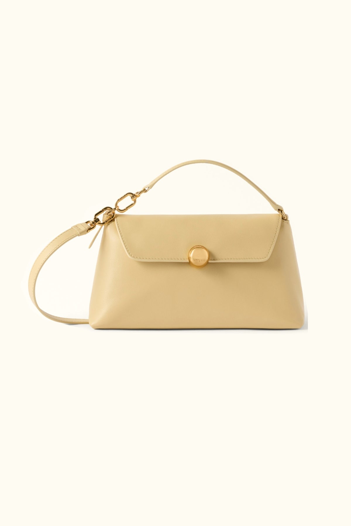 FURLA WE BX SFERA SOFT MINI CROS en color AMARILLO  (1)