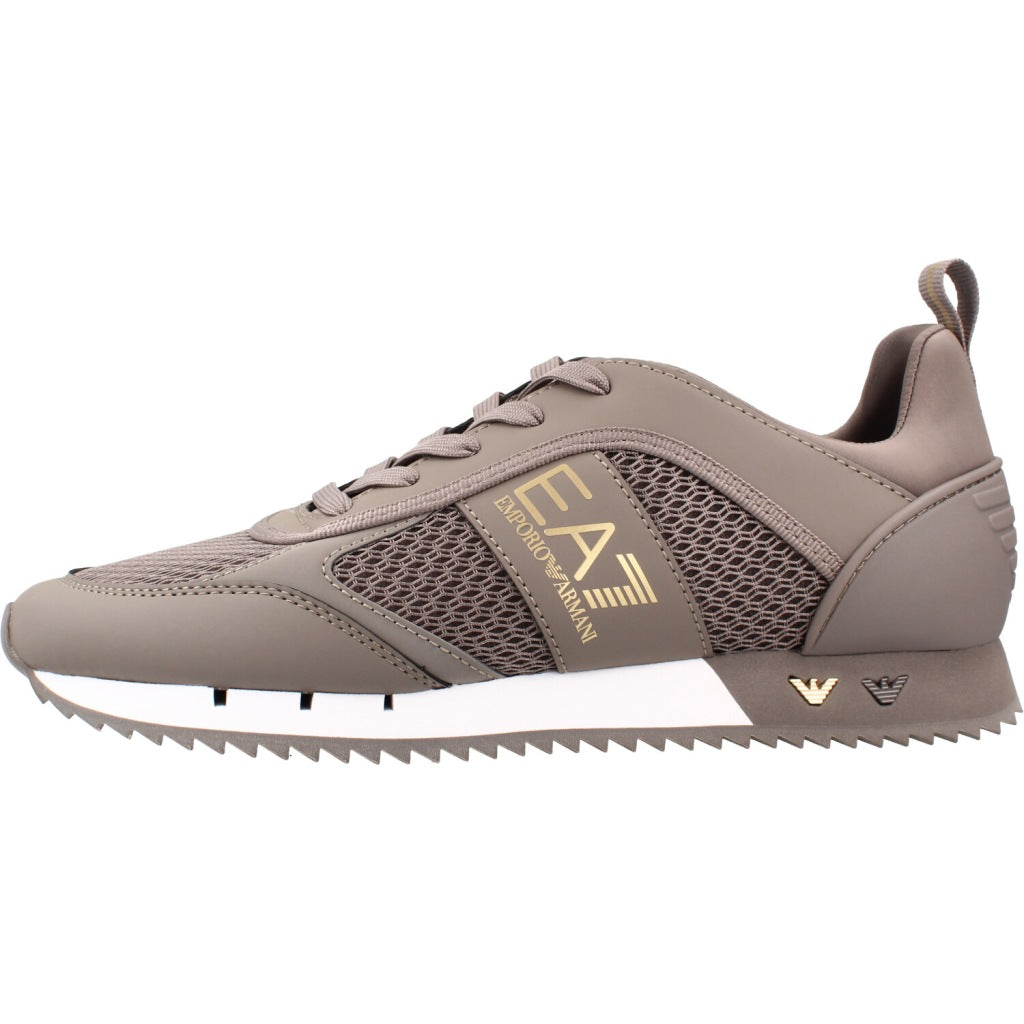EA BY EMPORIO ARMANI X AF SNEAKER en color MARRON CLARO  (2)