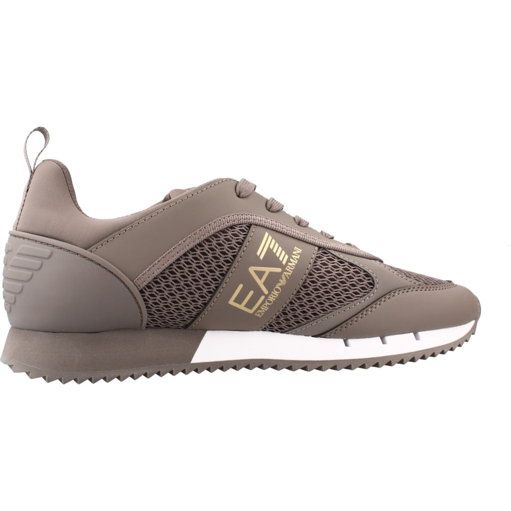 EA BY EMPORIO ARMANI X AF SNEAKER en color MARRON CLARO  (4)