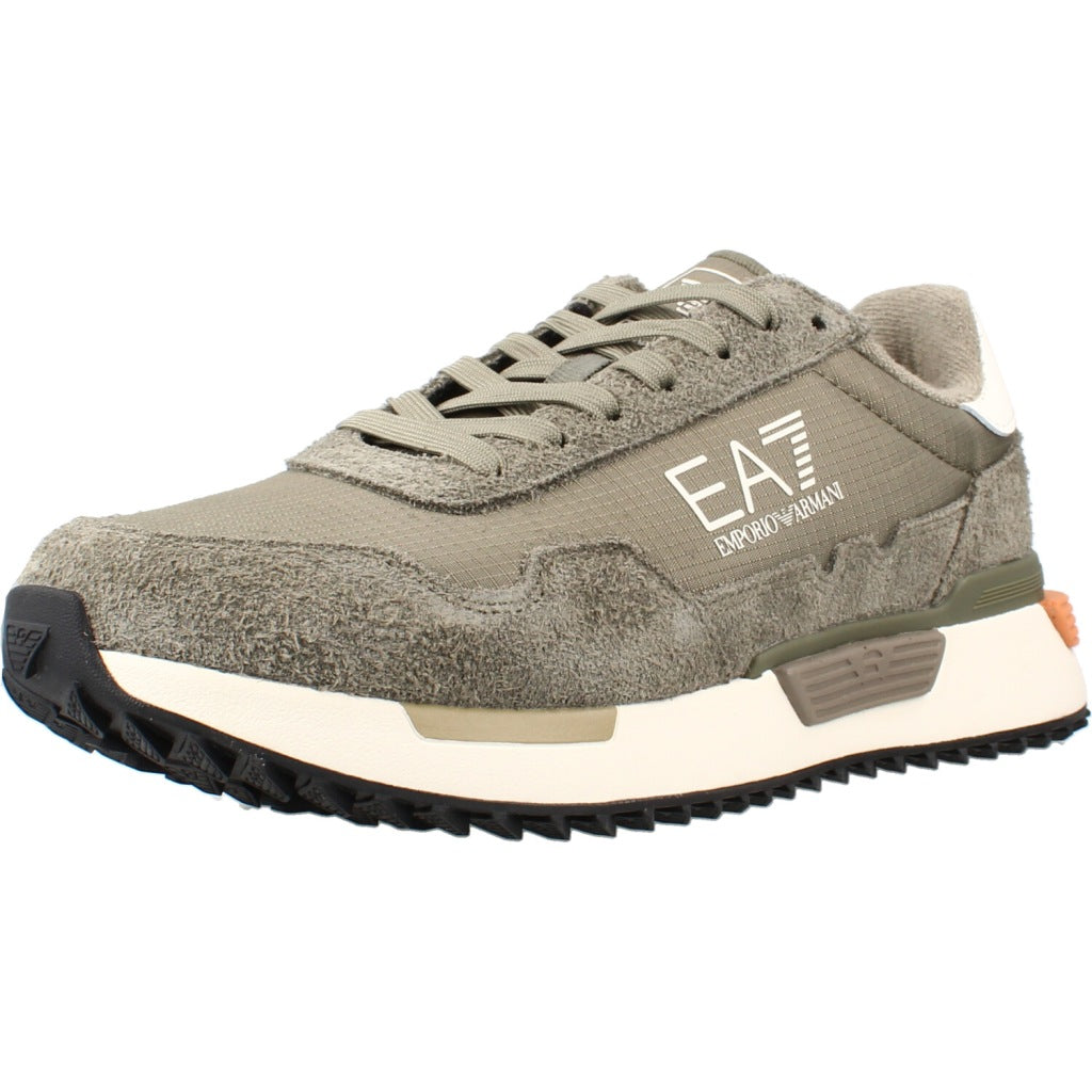 EA BY EMPORIO ARMANI X AF SNEAKER en color VERDE  (1)