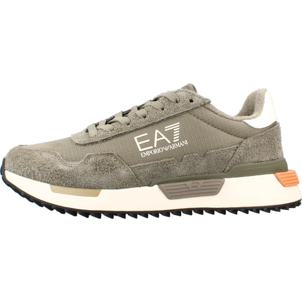 EA BY EMPORIO ARMANI X AF SNEAKER en color VERDE  (2)