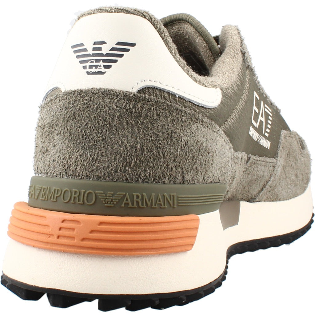 EA BY EMPORIO ARMANI X AF SNEAKER en color VERDE  (3)