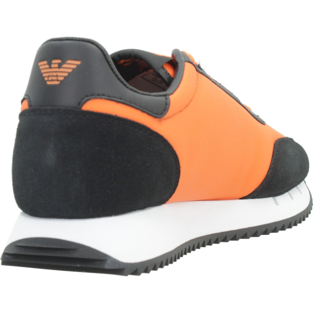 EA BY EMPORIO ARMANI X AF SNEAKER en color NARANJA  (3)