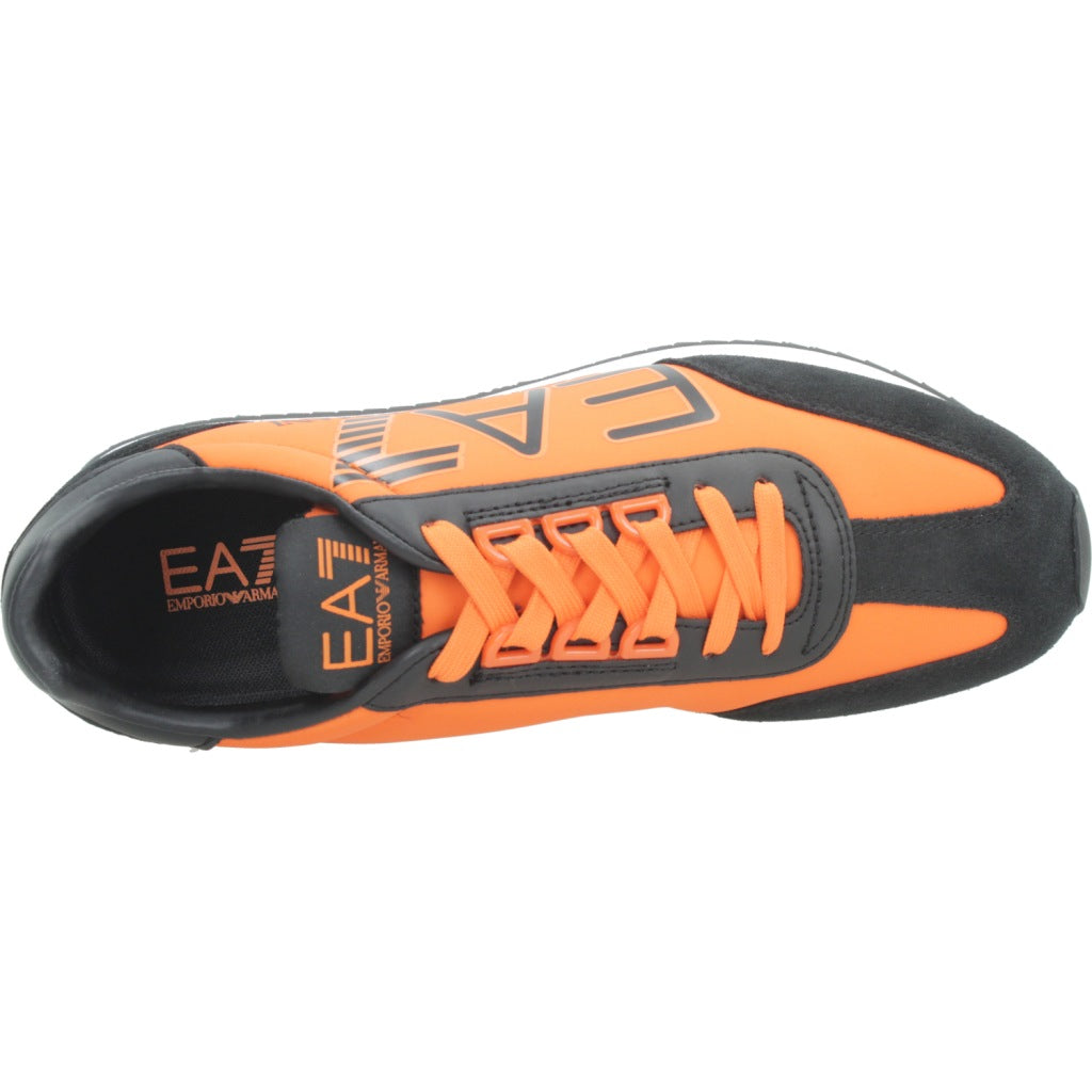 EA BY EMPORIO ARMANI X AF SNEAKER en color NARANJA  (7)