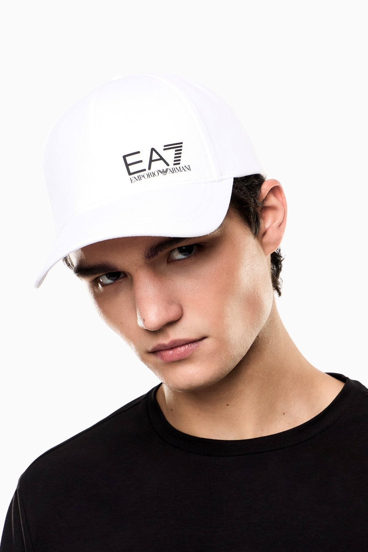 EA BY EMPORIO ARMANI X AF BASEBALL HAT en color BLANCO  (3)