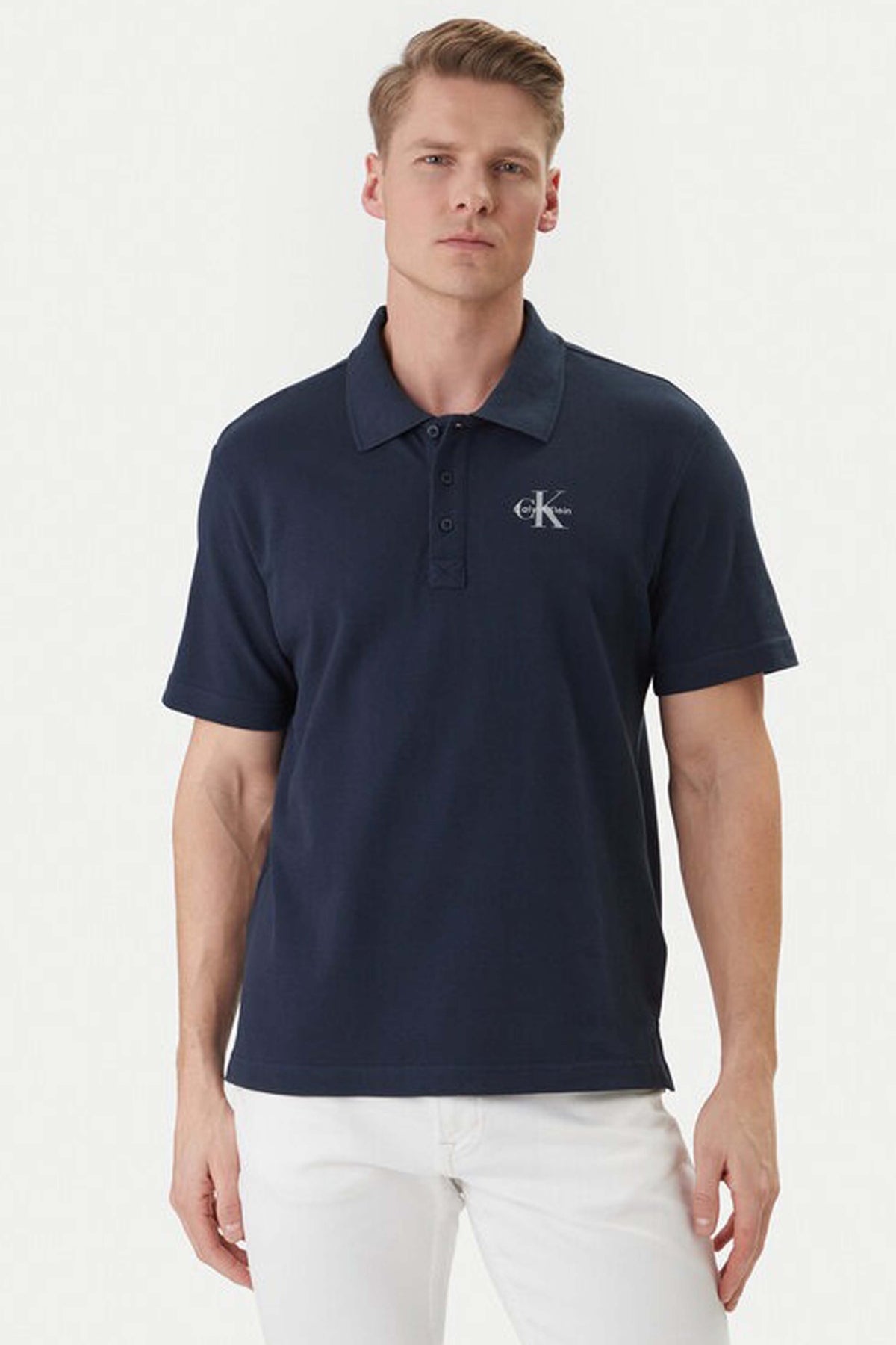 CALVIN KLEIN JEANS  MONOLOGO CASUAL en color AZUL  (1)