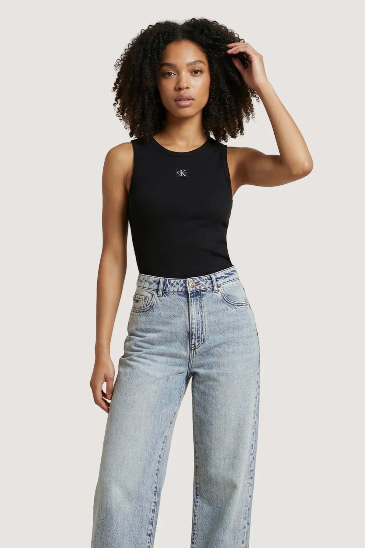 CALVIN KLEIN JEANS LVFG en color NEGRO  (1)