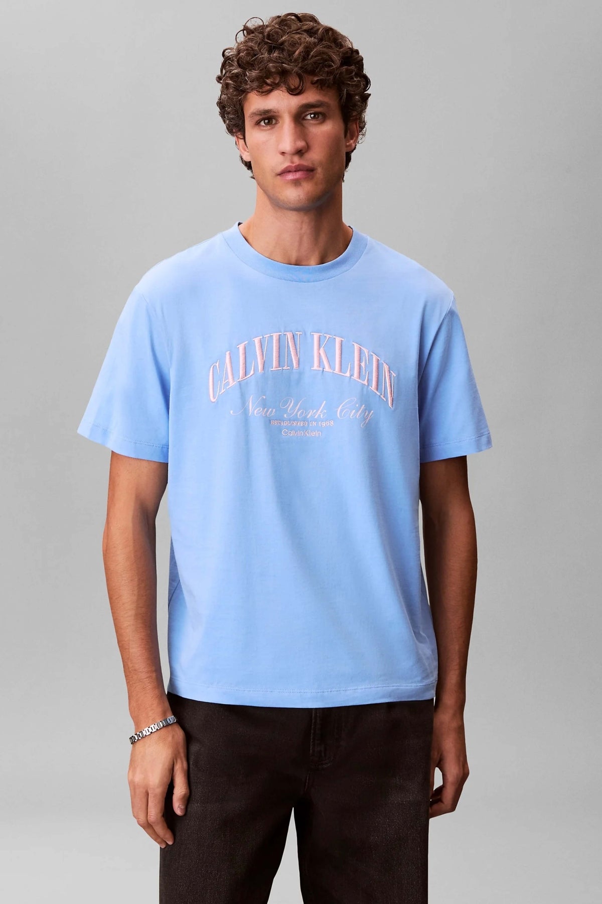 CALVIN KLEIN JEANS MARCH GRAPHIC SEASON en color AZUL  (1)