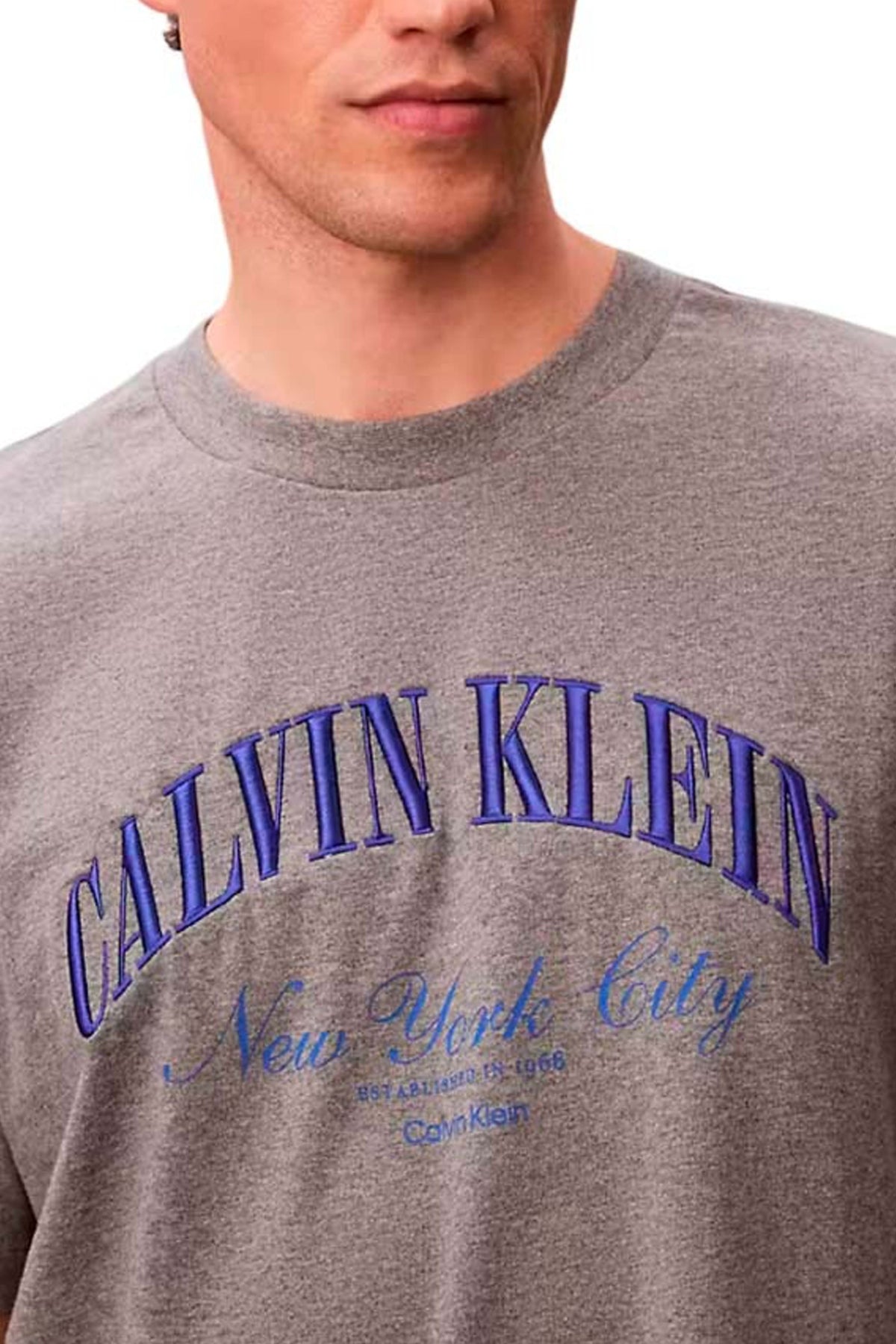 CALVIN KLEIN JEANS MARCH GRAPHIC SEASON en color GRIS  (3)