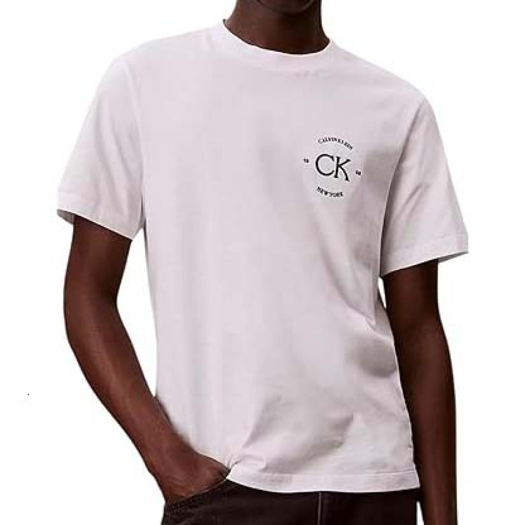 CALVIN KLEIN JEANS APRIL GRAPHIC SEASON en color BLANCO  (4)