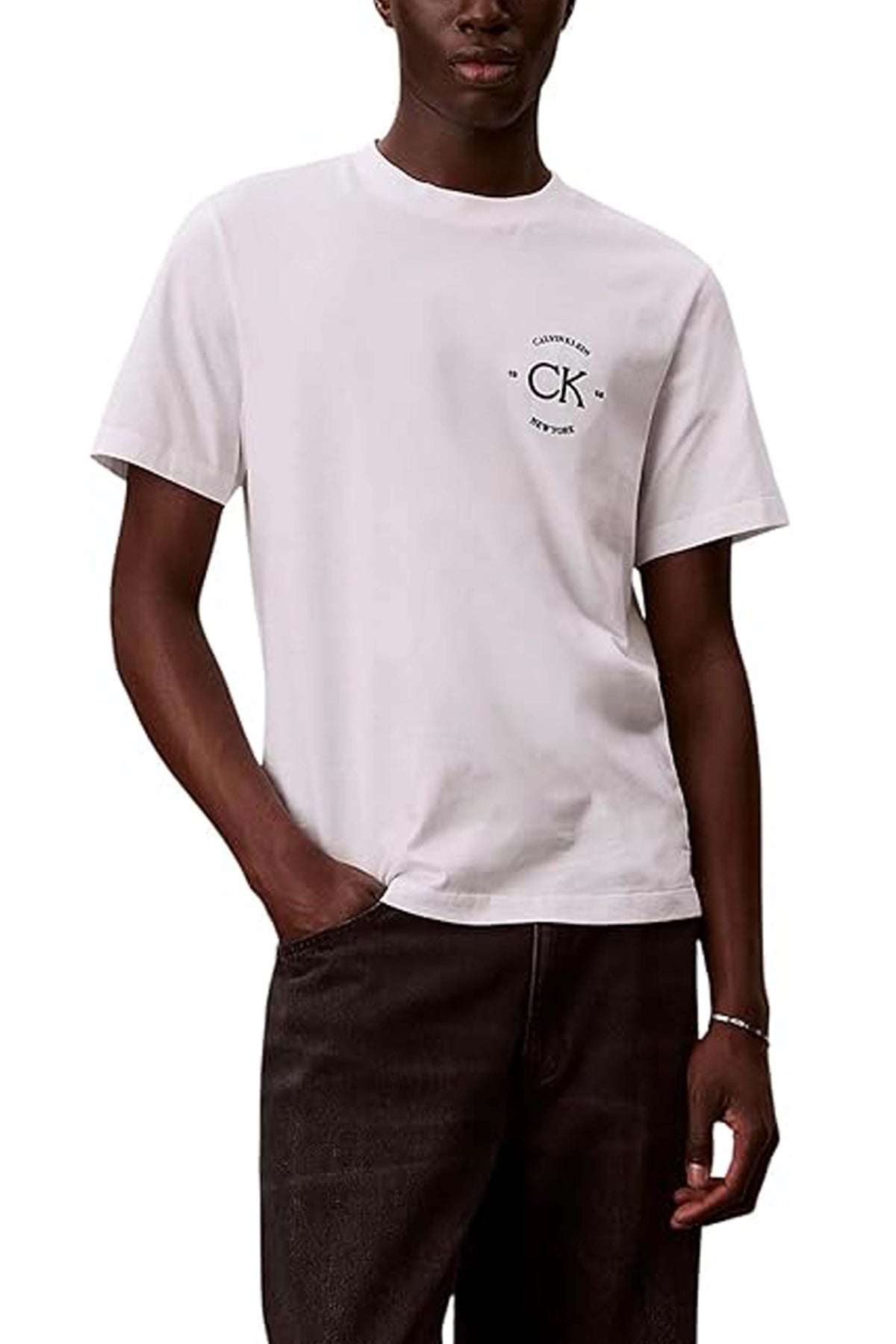 CALVIN KLEIN JEANS APRIL GRAPHIC SEASON en color BLANCO  (1)