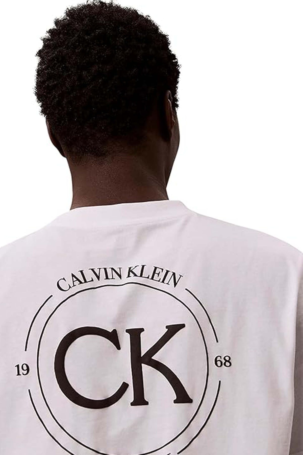 CALVIN KLEIN JEANS APRIL GRAPHIC SEASON en color BLANCO  (3)