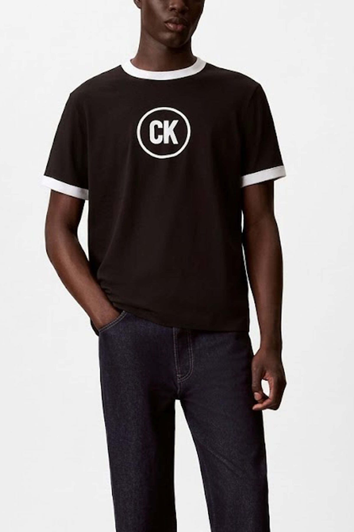 CALVIN KLEIN JEANS LVRFG S en color NEGRO  (1)