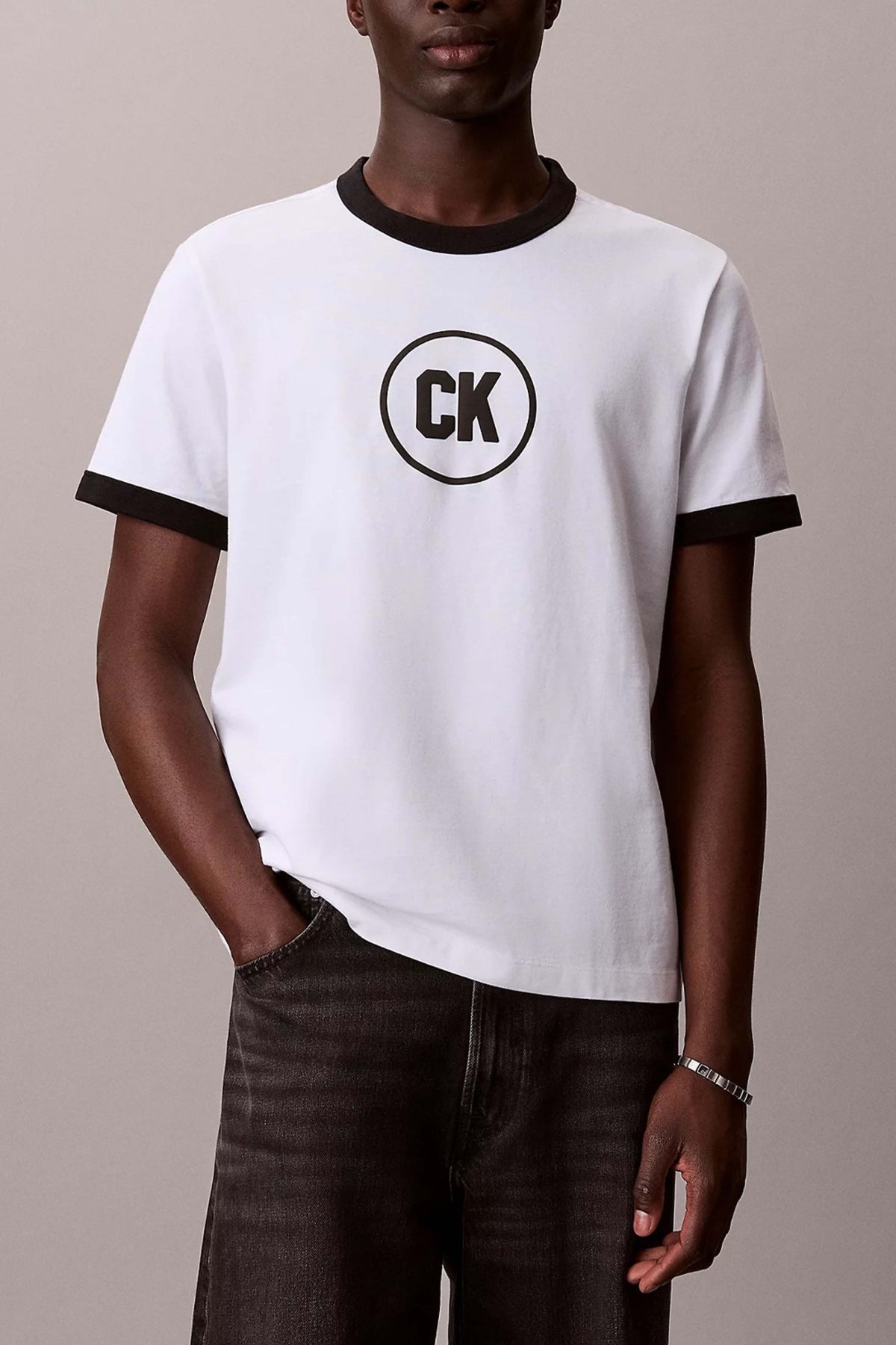 CALVIN KLEIN JEANS LVRFG S en color BLANCO  (1)