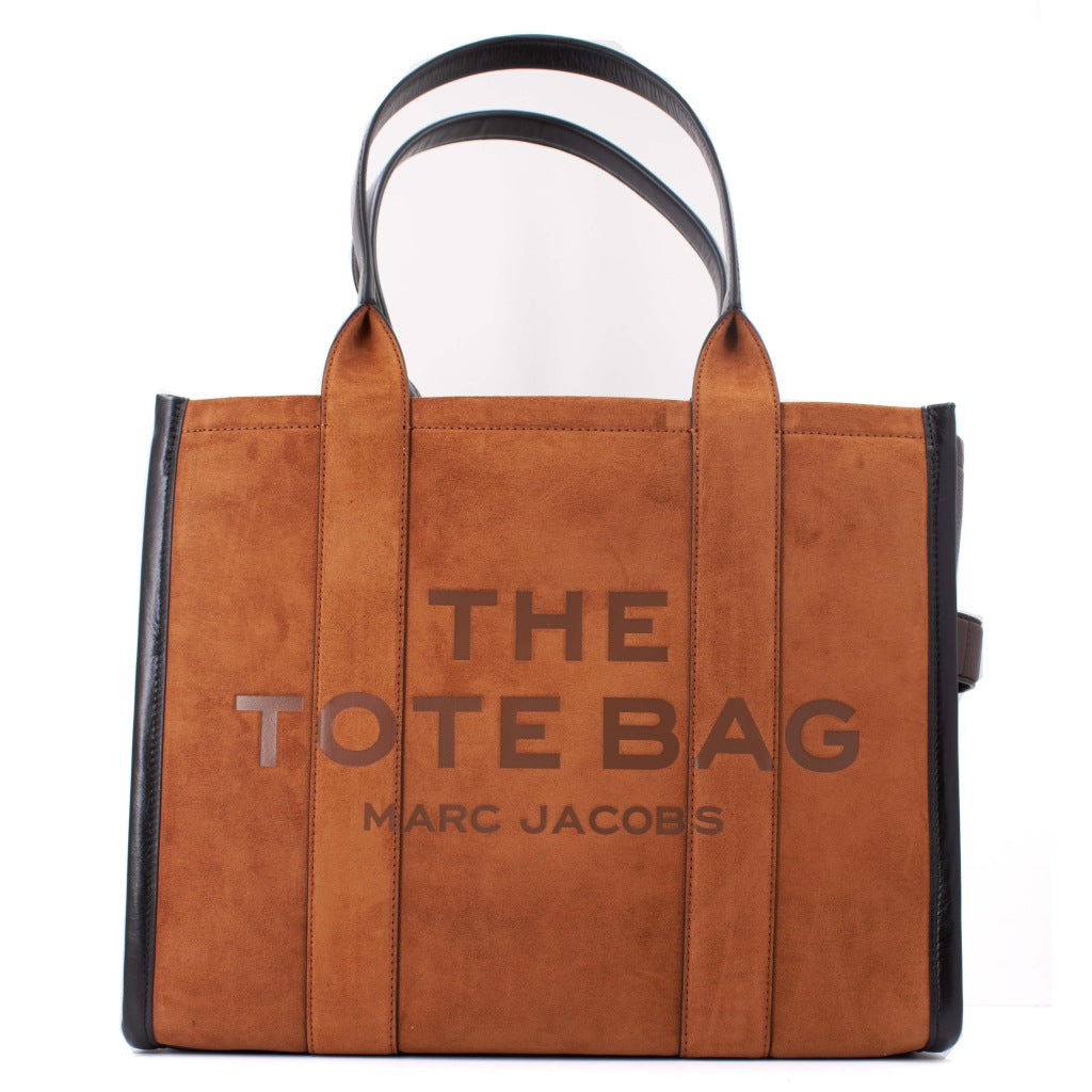 MARC JACOBS THE LARGE TOTE en color MARRON  (4)