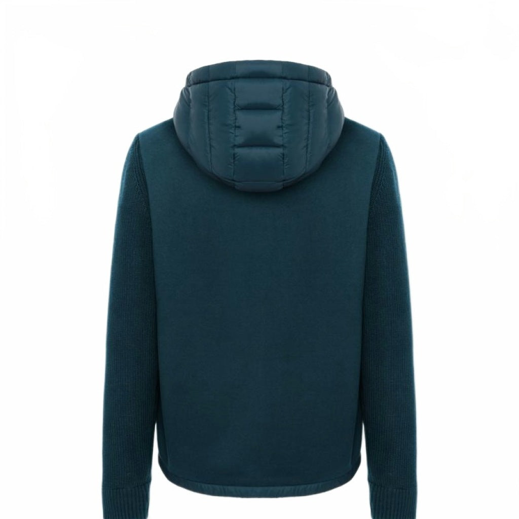 COLMAR C MULTI MATERIAL HOODIE JAC en color VERDE  (5)