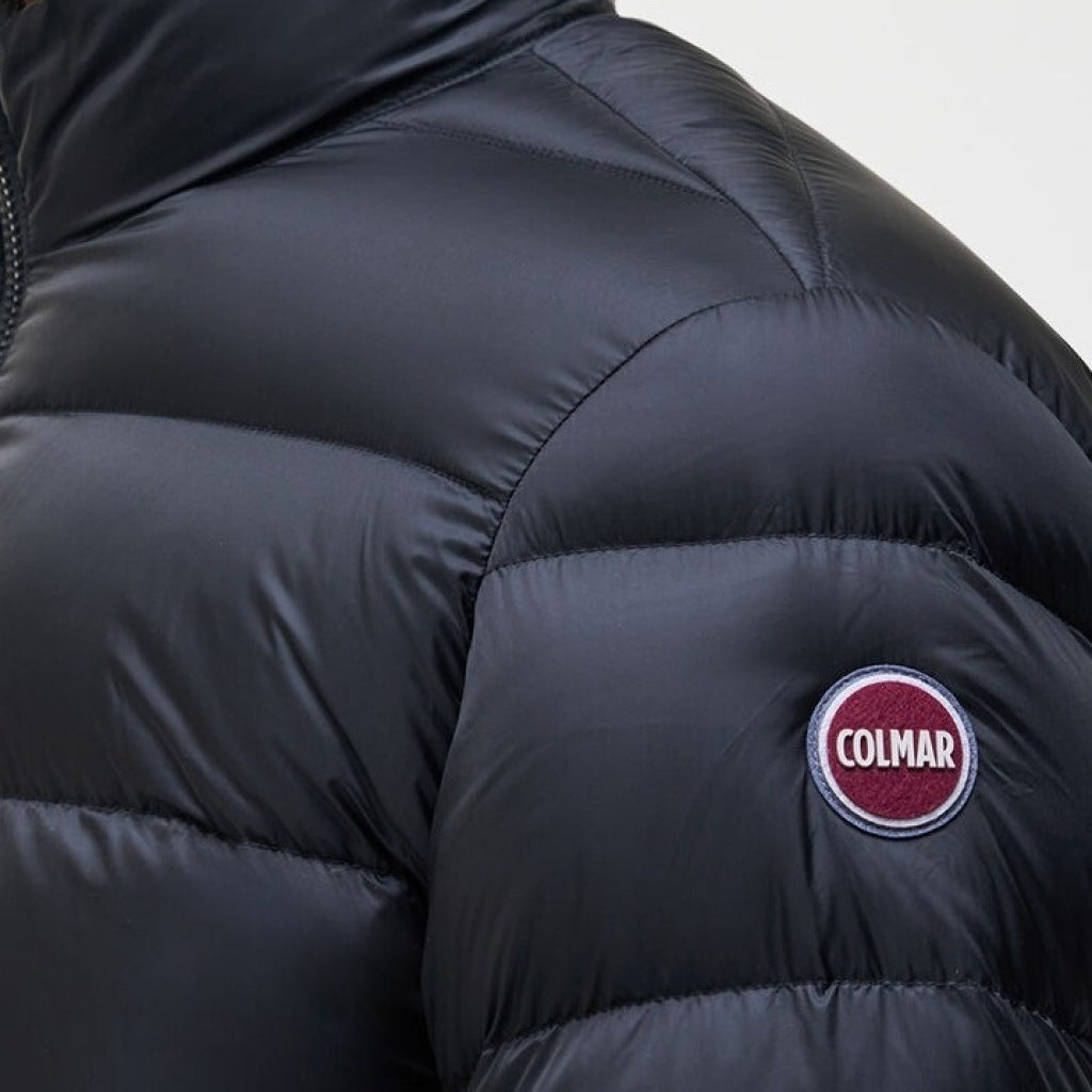 COLMAR C QUILTED JACKET WITHOUT HO en color AZUL  (6)