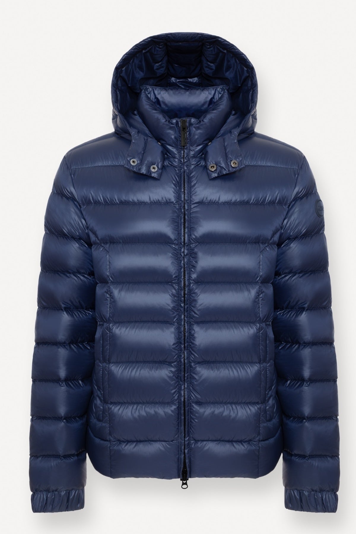 COLMAR R QUILTED DETACHEABLE HOODI en color AZUL  (1)