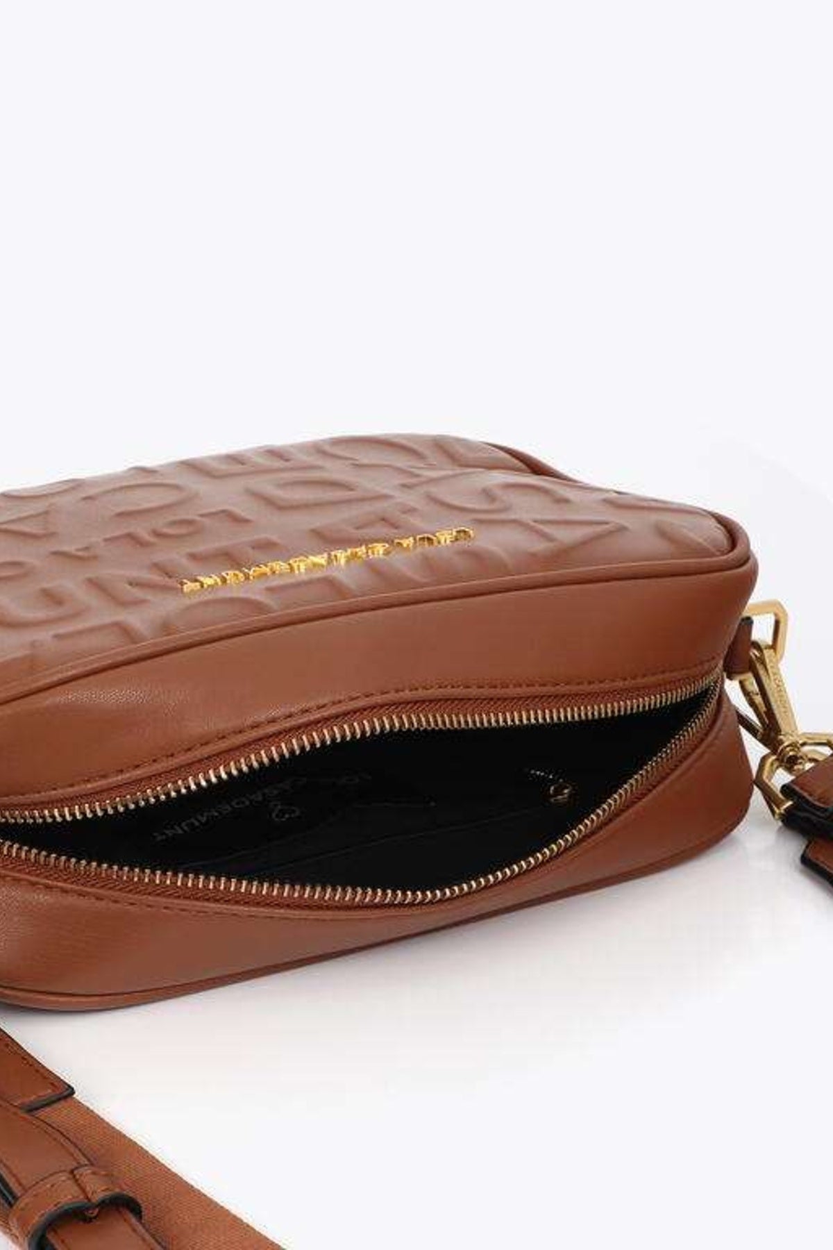 LOLA CASADEMUNT BASIC SHOULDER BAG en color MARRON  (3)