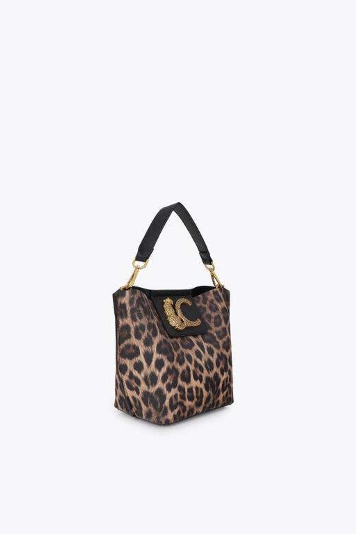LOLA CASADEMUNT CROSSBODY BAG WITH CHAIN DETAIL AND LEOP en color ANIMAL PRINT  (3)