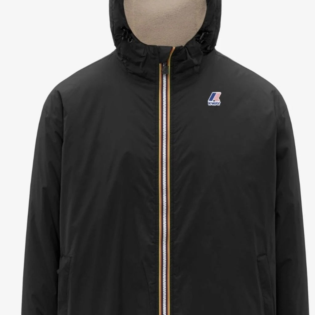K-WAY LE VRAI . EIFFEL EAST ORSETTO en color NEGRO  (6)