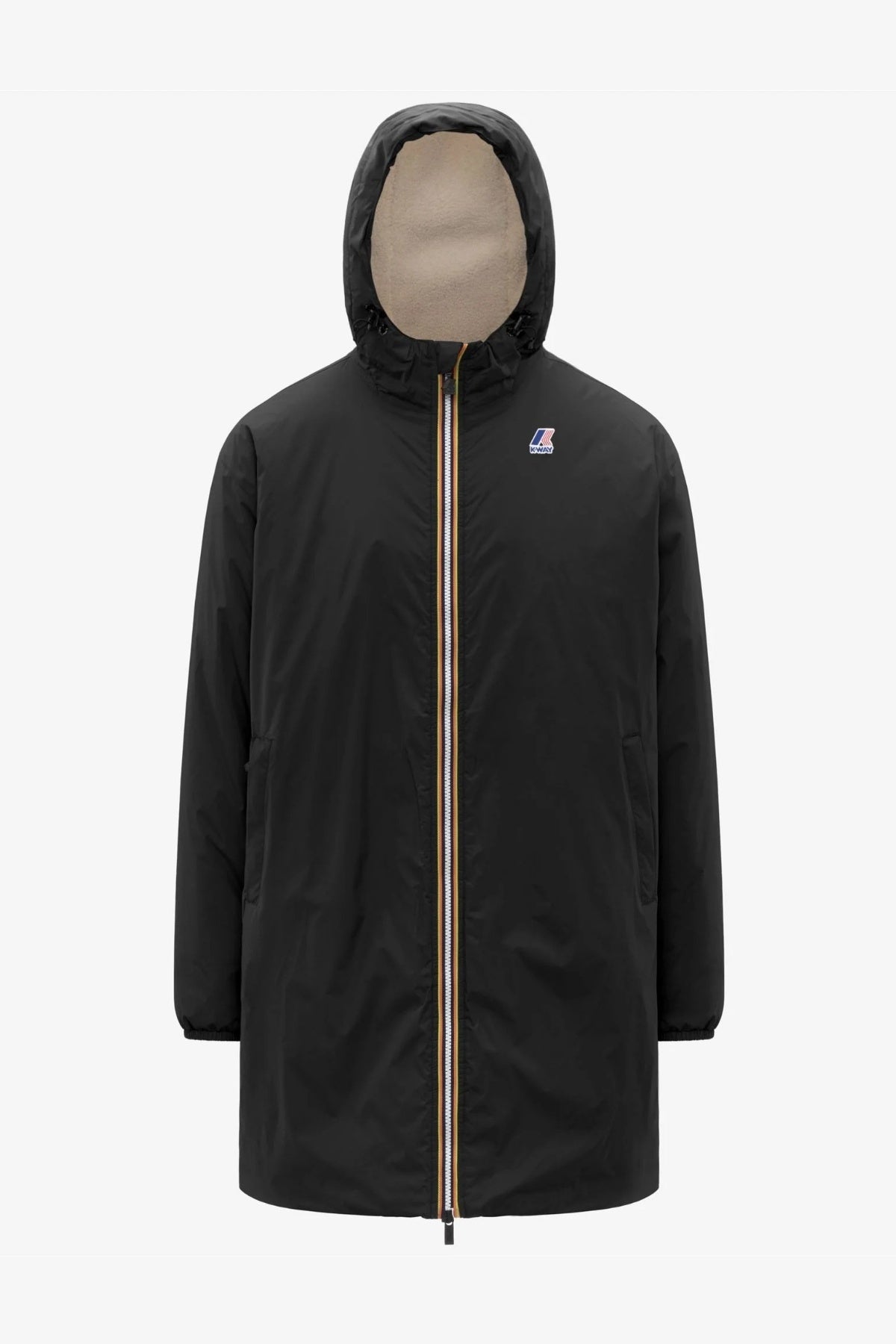 K-WAY LE VRAI . EIFFEL EAST ORSETTO en color NEGRO  (1)