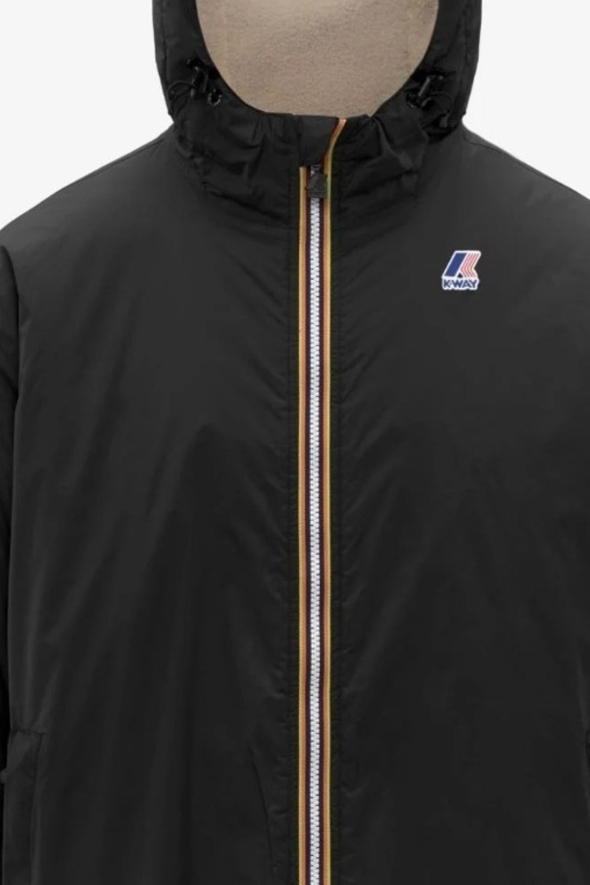 K-WAY LE VRAI . EIFFEL EAST ORSETTO en color NEGRO  (3)