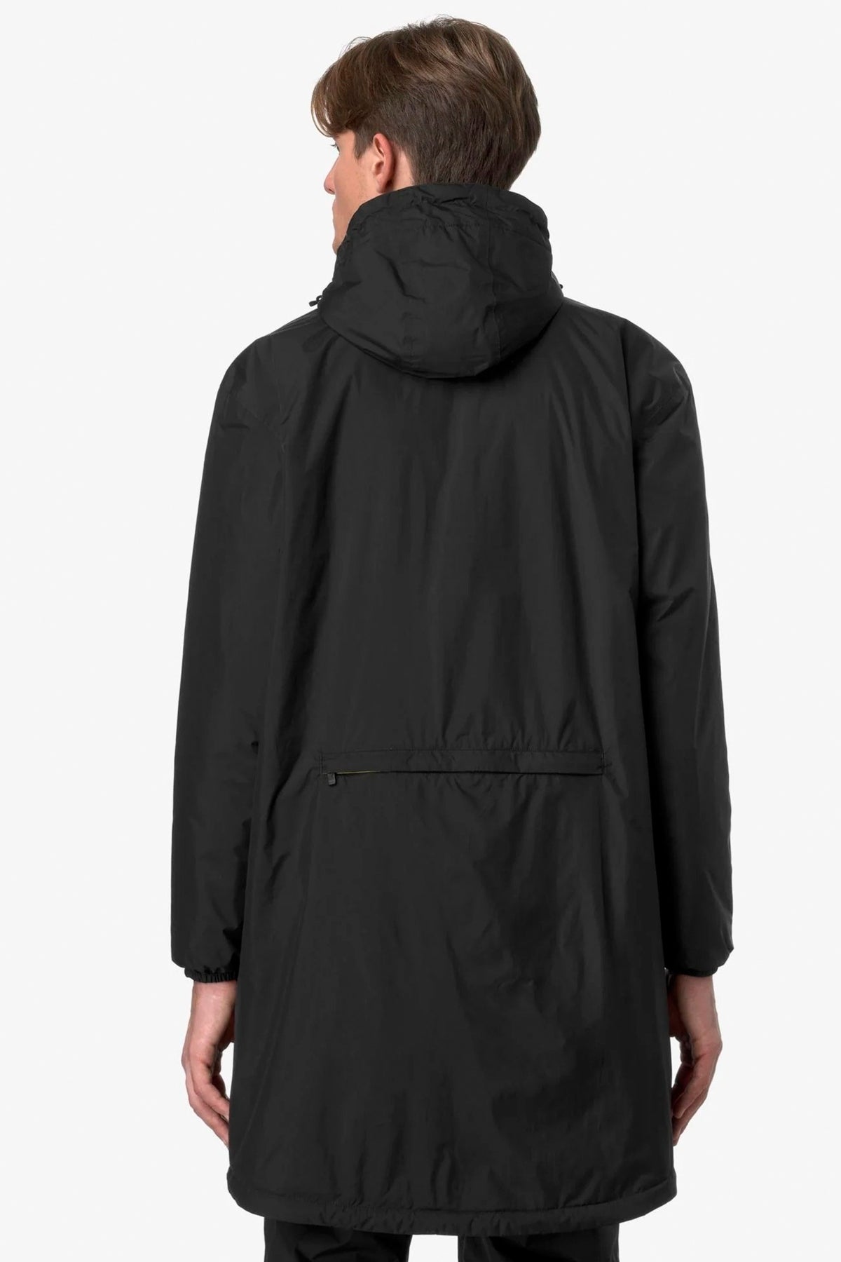 K-WAY LE VRAI . EIFFEL EAST WARM en color VERDE  (3)