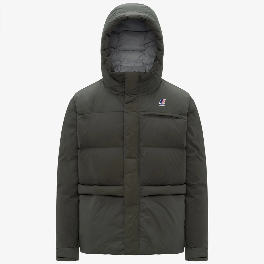 K-WAY LE VRAI . AURELE HEAVY WARM en color VERDE  (4)