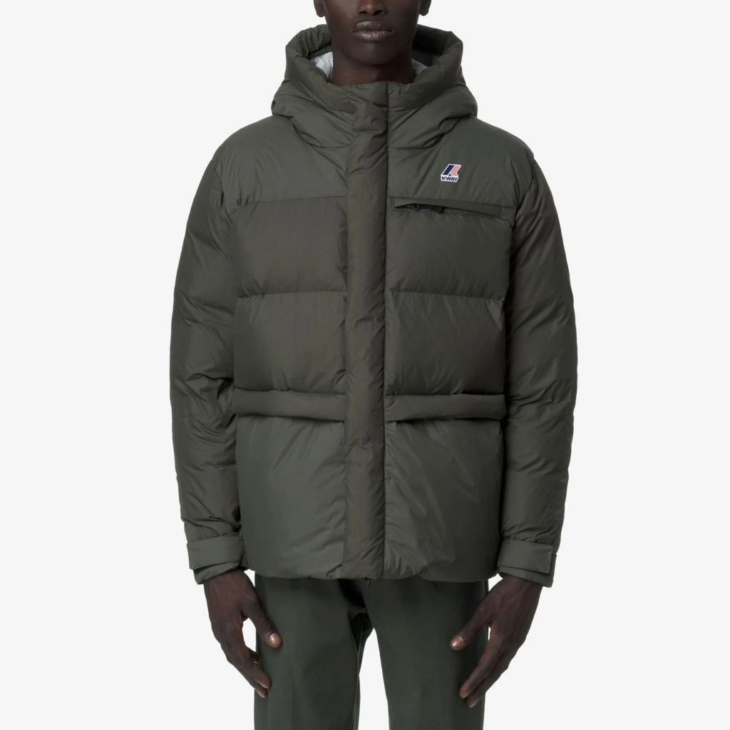 K-WAY LE VRAI . AURELE HEAVY WARM en color VERDE  (6)