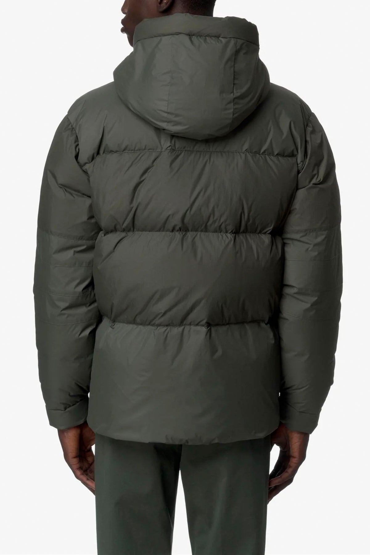 K-WAY LE VRAI . AURELE HEAVY WARM en color VERDE  (2)